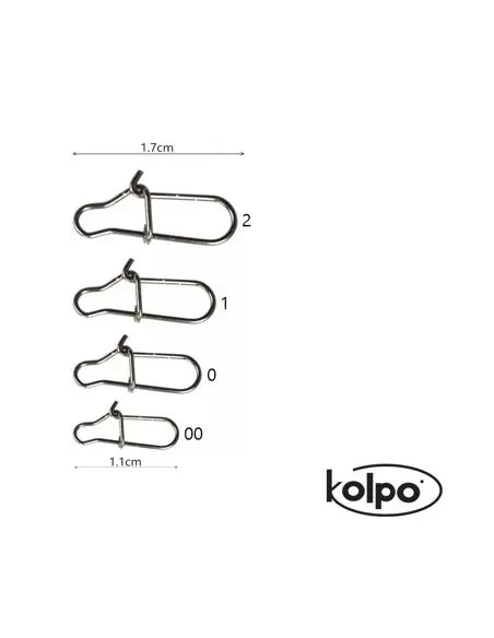 Attacco Snap Kolpo 10 pz