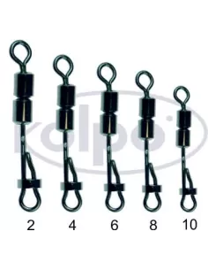Girelle da Pesca Kolpo Hight Speed Side Rolling Swivels 6 pz Minuteria Kolpo 2