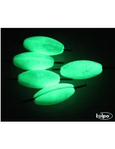 Flotter Zatterini da Pesca Galleggianti Super Fluo Intercambiabili Luminous Accessori mare Kolpo 2