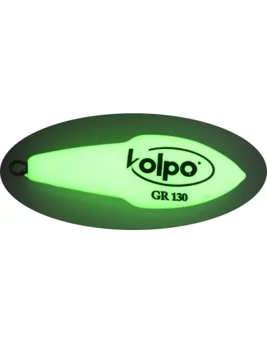 Piombi Pesca Kolpo Ogiva Extra Fosforescente Bianco Anello Inox Minuteria Kolpo