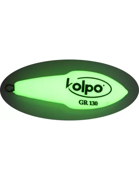 Piombi Pesca Kolpo Ogiva Extra Fosforescente Bianco Anello Inox Minuteria Kolpo