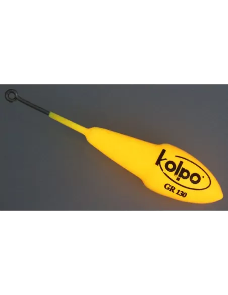 Piombi Pesca Kolpo Ogiva con Asta Extra Fosforescente Orange Anello Inox Minuteria Kolpo