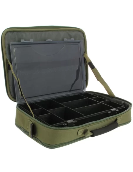 Borsa con Scatola Porta Minuterie e Accessori da Pesca Ngt Carpfishing