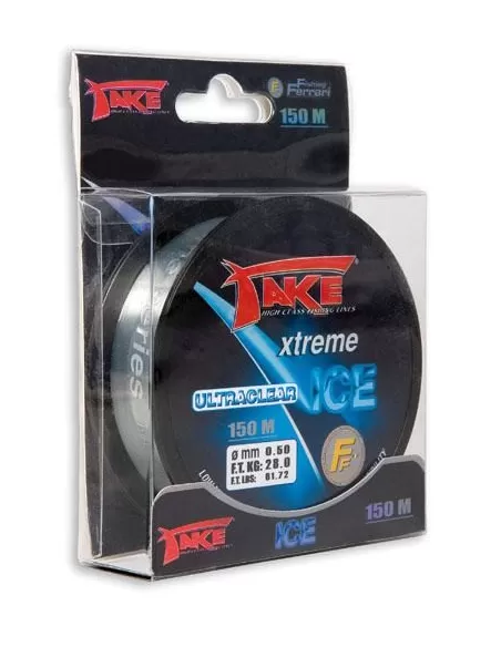 Linea completa Take Xtreme ICE 10 bobine Fili da pesca Lineaeffe