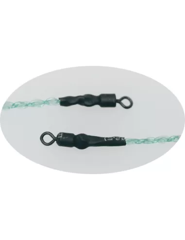 Deluxe Link Feeder Treccia con Girelle 2pz Galleggianti Inglesi Kolpo