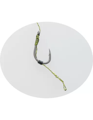 Kit Porta Rig Kolpo con 12 Ami Legati a Mano Carpfishing Kolpo