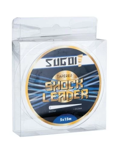 Shock Leader Conico 5 x 15 mt Clear Sugoy