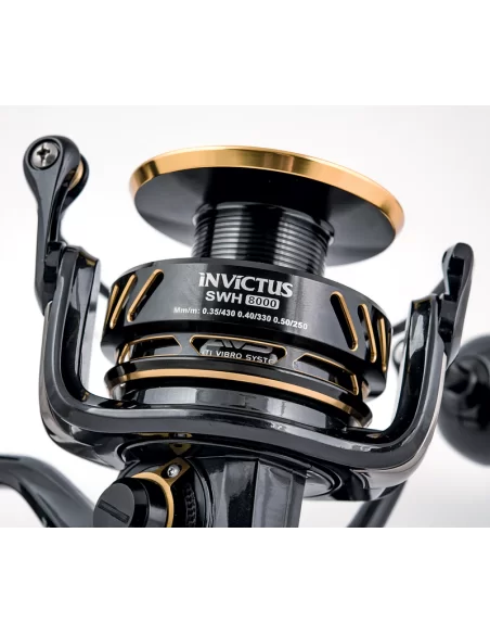 Trabucco Mulinello da Pesca Invictus SW Power 8 Cuscinetti Mulinelli da Pesca Trabucco