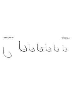 Ami da Pesca Amo Youvella 57704 BN con Occhiello 100 pz Ami sfusi Youvella 2