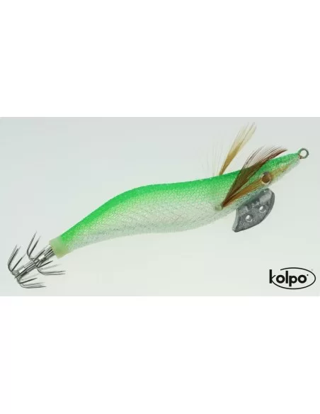 kit 4 Totanare in Seta Effetto Riflesso K-squid Kolpo Esche Artificiali Kolpo