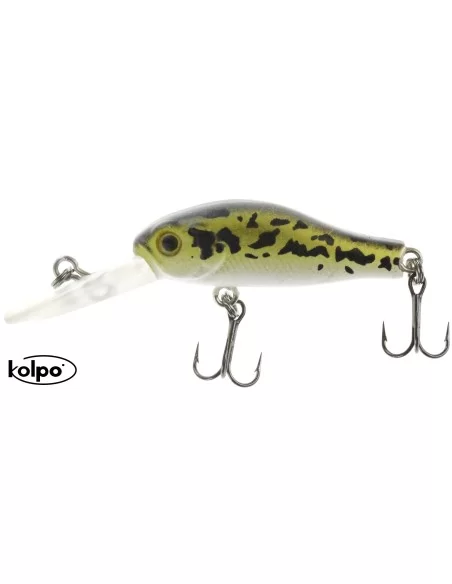 Kit 3 Artificiale Pesca Spinning Ippei Kolpo 35 mm Esche Artificiali Kolpo
