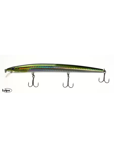 kit 3 Artificiale Pesca Spinning Epico Kolpo 175 mm Esche Artificiali Kolpo