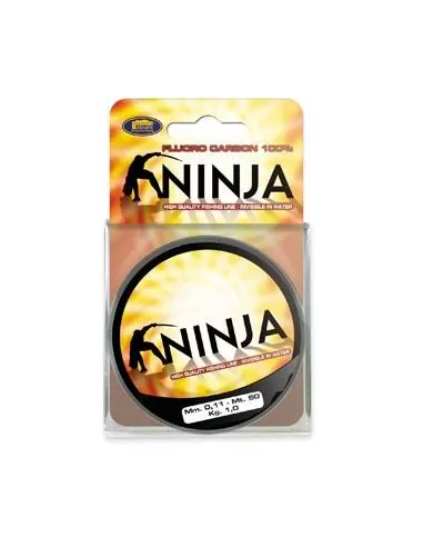 Ninja FluoroCarbon 50mt Fili da pesca Lineaeffe