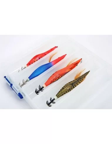 Scatola Doppia Per Totanare e Artificiali 28 x 18 x 5 cm Cassette Pesca Lineaeffe