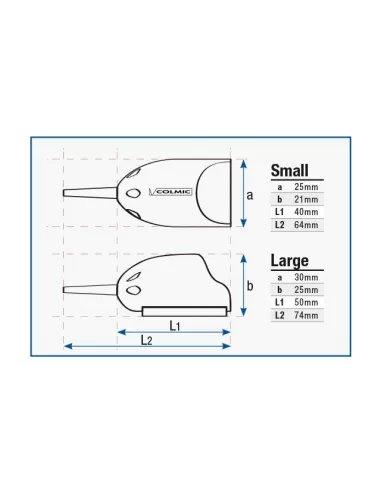 Pasturatore Da Pesca Colmic Pellet Feeder Small Pasturatori Scrape