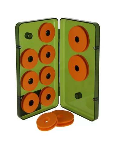 Kolpo Rig Box Con 8+3 Eva Rig Winders Porta Finali Ami da pesca Kolpo