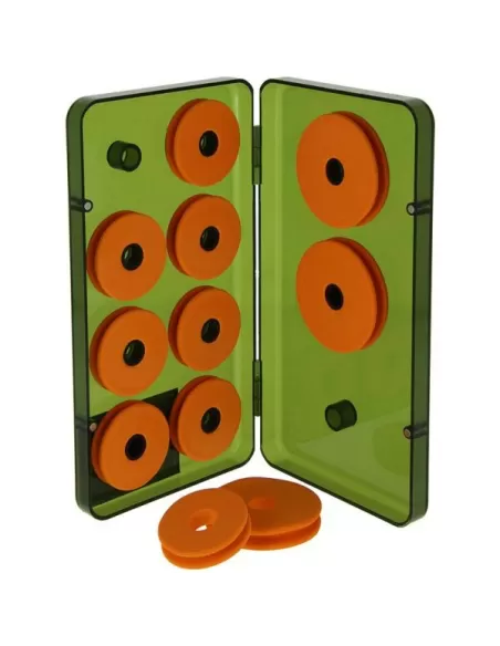 Kolpo Rig Box Con 8+3 Eva Rig Winders Porta Finali Ami da pesca Kolpo