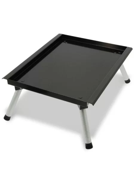 Tavolino per Esca e Minuterie in Alluminio 38 x 32 x H 23,5 Carpfishing Kolpo