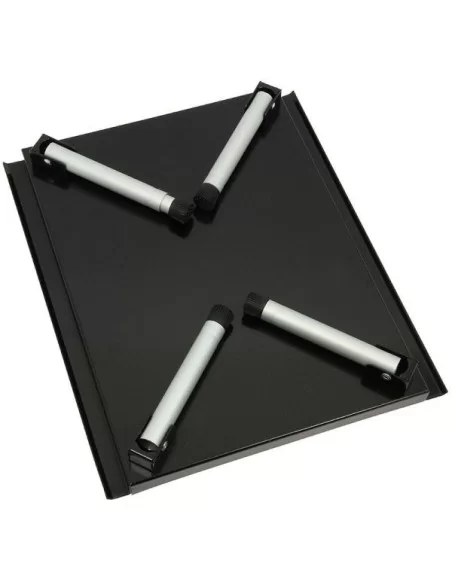 Tavolino per Esca e Minuterie in Alluminio 38 x 32 x H 23,5 Carpfishing Kolpo