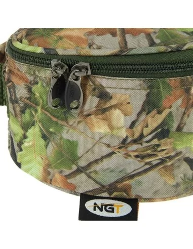 Ngt Borsa Porta Mulinelli Imbottita Camo 21x16x11 cm Borse da pesca