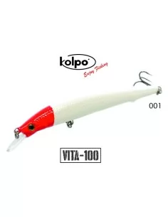 Kit 3 Artificial Minnow Life Kolpo 100mm 11 grams Sinking  2