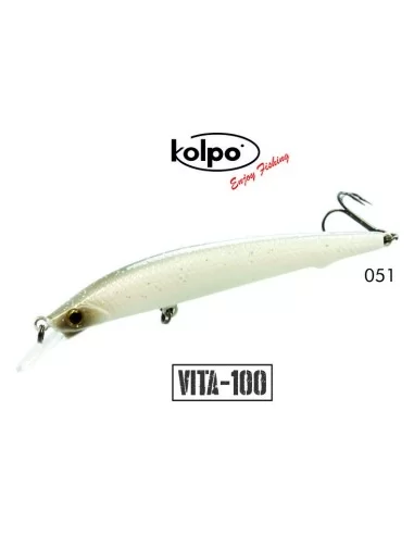 Kit 3 Artificiali Minnow Vita Kolpo 100 mm 11 grammi  Esche Artificiali Kolpo
