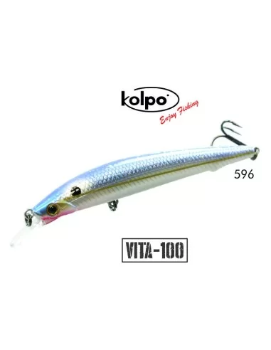 Kit 3 Artificiali Minnow Vita Kolpo 100 mm 11 grammi  Esche Artificiali Kolpo