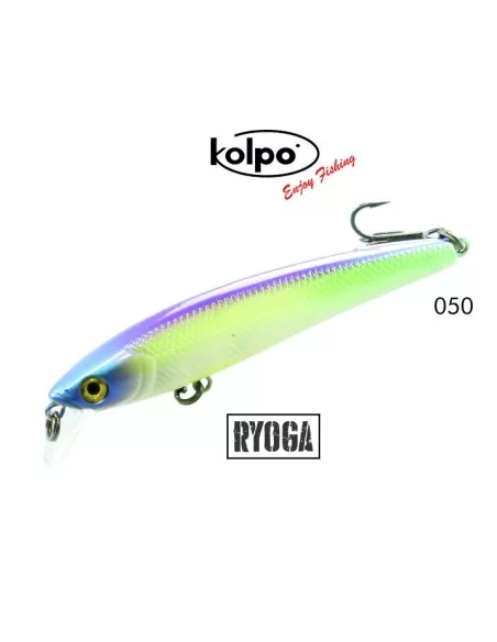 Kit 3 Artificiali Kolpo Jerk Bait Floating Ryoga 65mm 5 gr