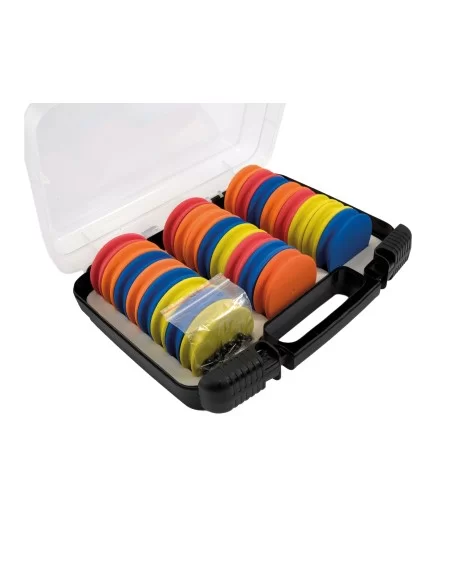 Lineaeffe Valigetta con 24 Avvolgilenza Neoprene Rotondi