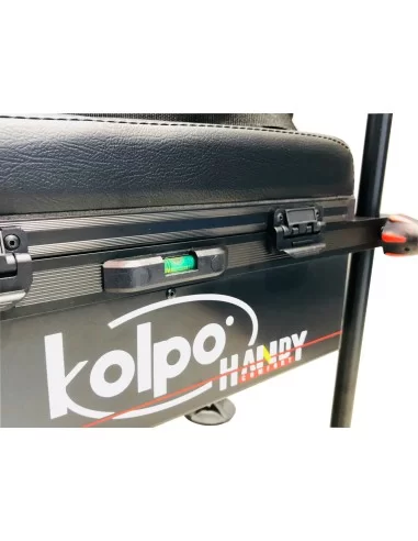 Kolpo Handy Paniere Confort Light Panchetto Con Schienale Black Edition  Panchetti Sedie e Accessori Kolpo