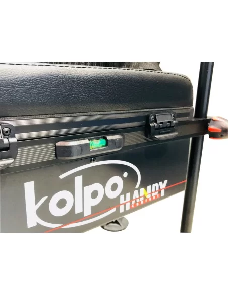 Kolpo Handy Paniere Confort Light Panchetto Con Schienale Black Edition  Panchetti Sedie e Accessori Kolpo