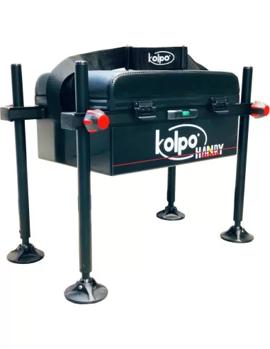 Kolpo Handy Paniere Confort Light Black Edition Panchetto Pesca Panchetti Sedie e Accessori Kolpo