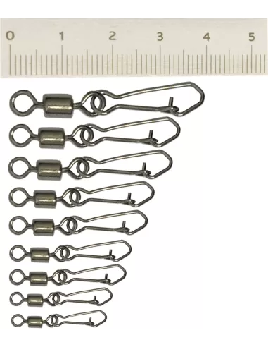 Kolpo Girella Rolling con Moschettone 12 pz Minuteria Kolpo